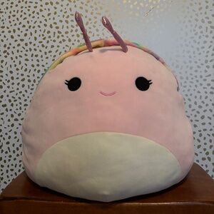 16 inch Silvina the snail squishmallow